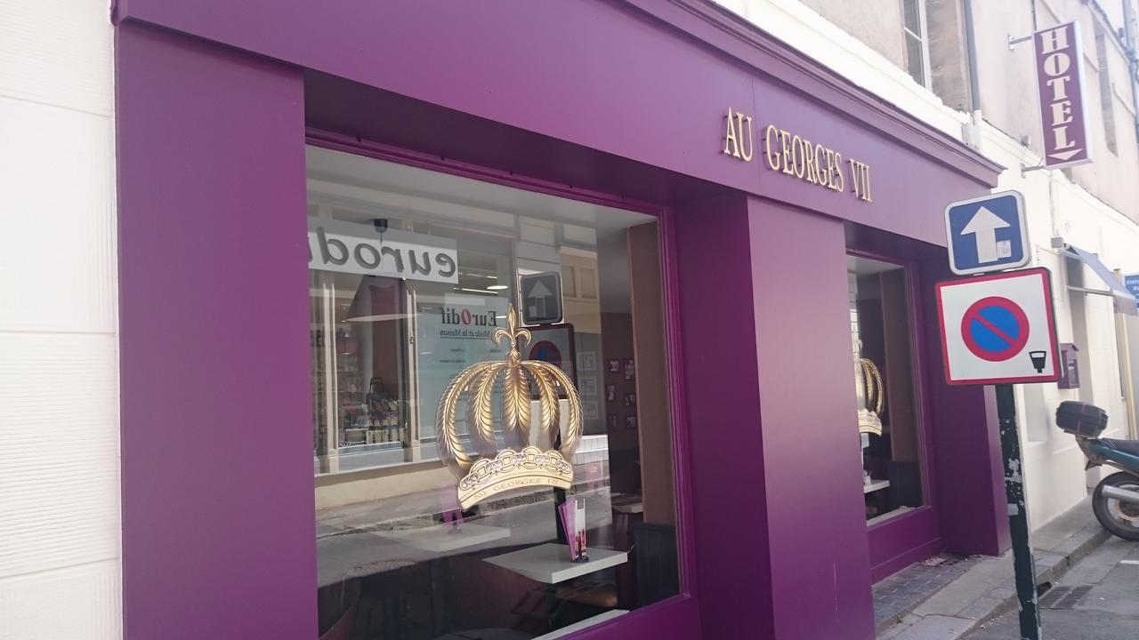 Au Georges VII Bayeux Exterior foto